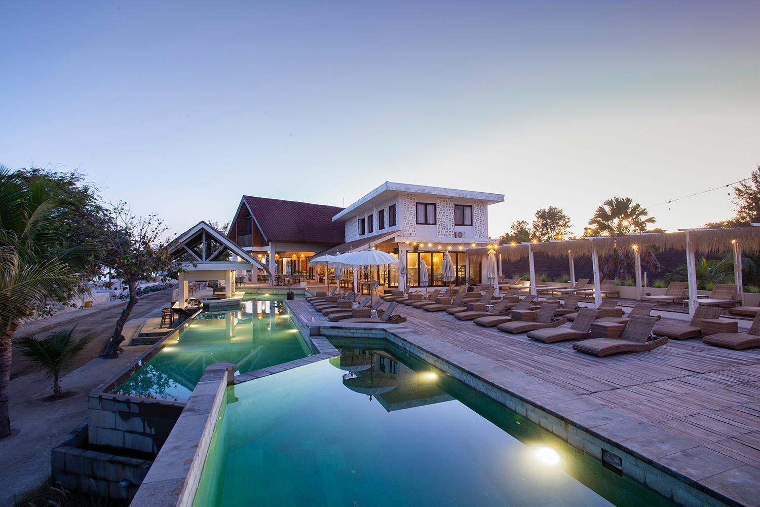 Frii Resort Gili Trawangan Eksteriør billede
