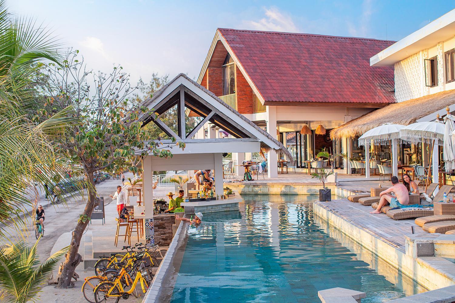 Frii Resort Gili Trawangan Eksteriør billede